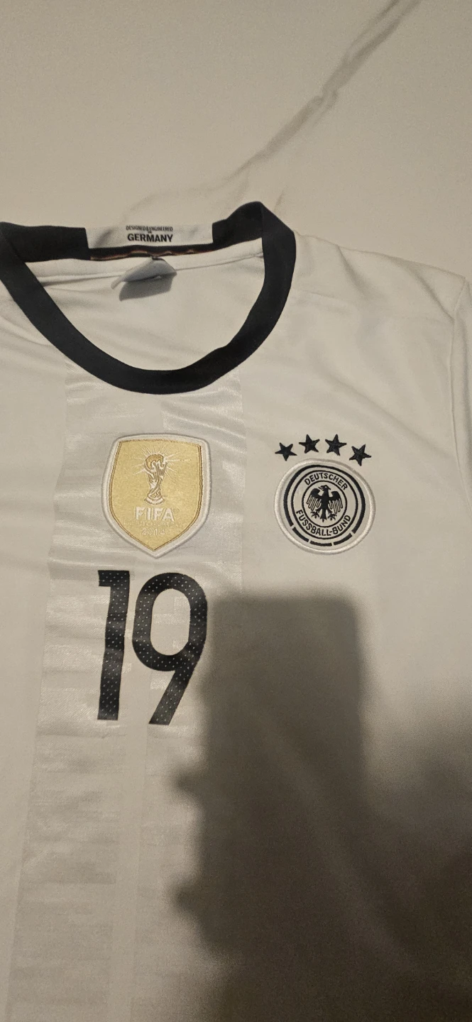 Germany National Football Team Soccer Jersey #19 Götze Kids M - photo 2