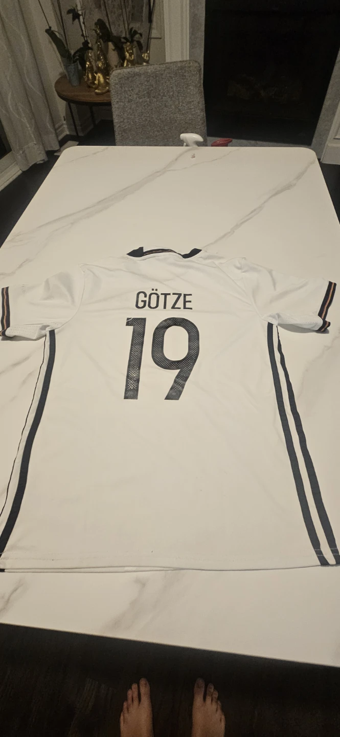 Germany National Football Team Soccer Jersey #19 Götze Kids M - photo 4
