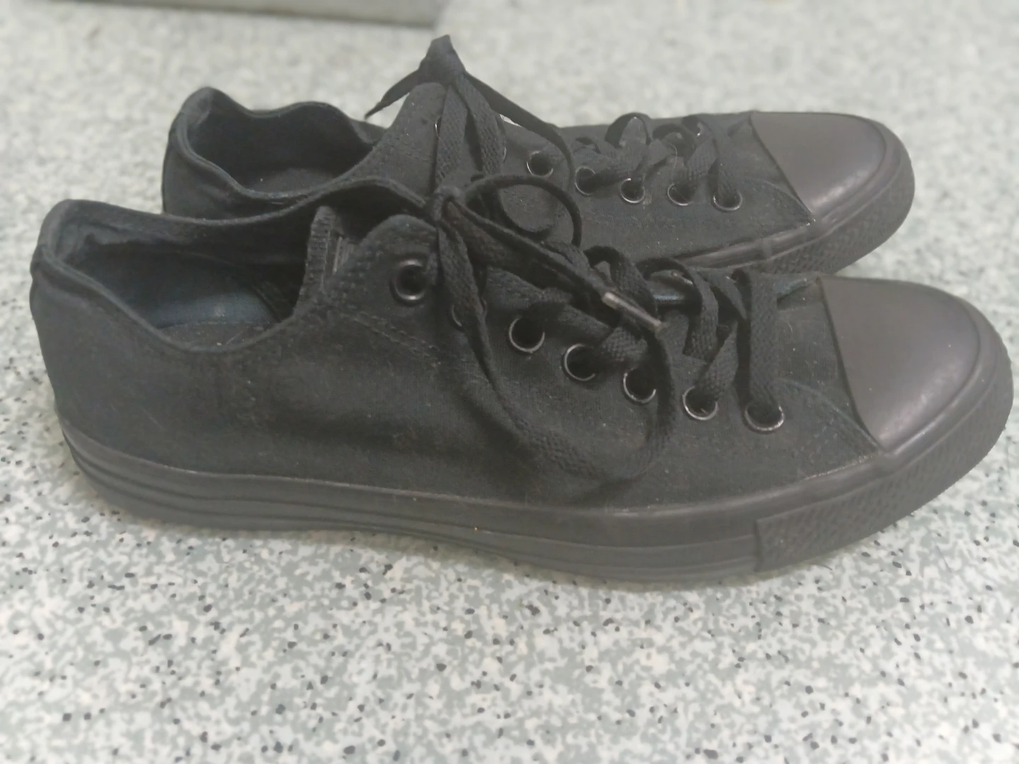Black Converse All Star Low Top Sneakers - photo 3
