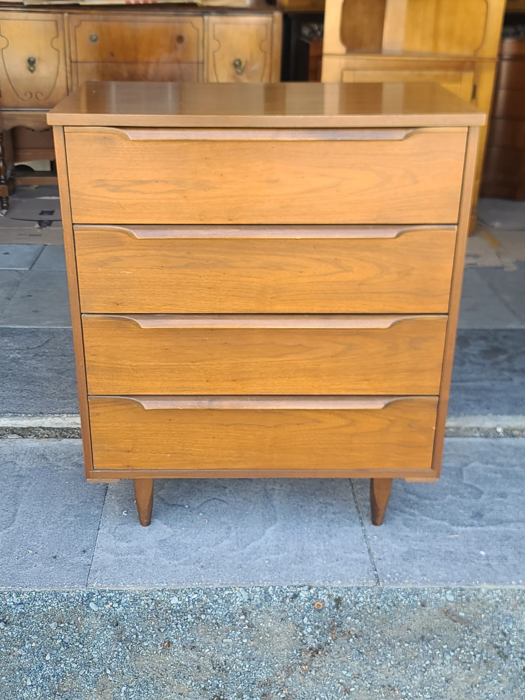 Mid-Century Modern 4-Drawer Chest