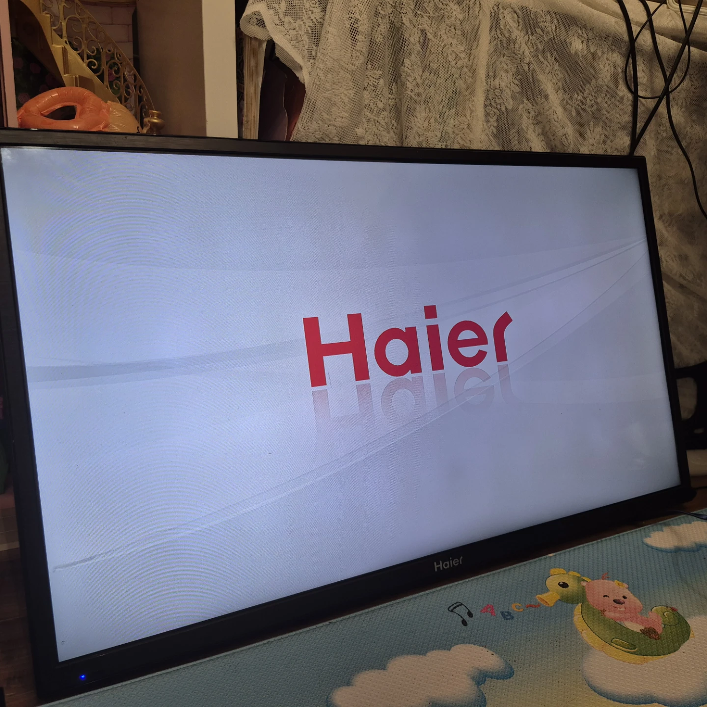 2 TVs -- Haier 40" TFT-LED LCD Colour Television Receiver