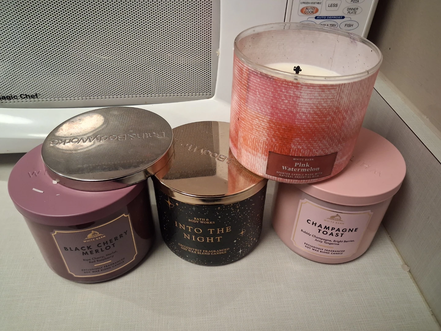 Bath and body works candles