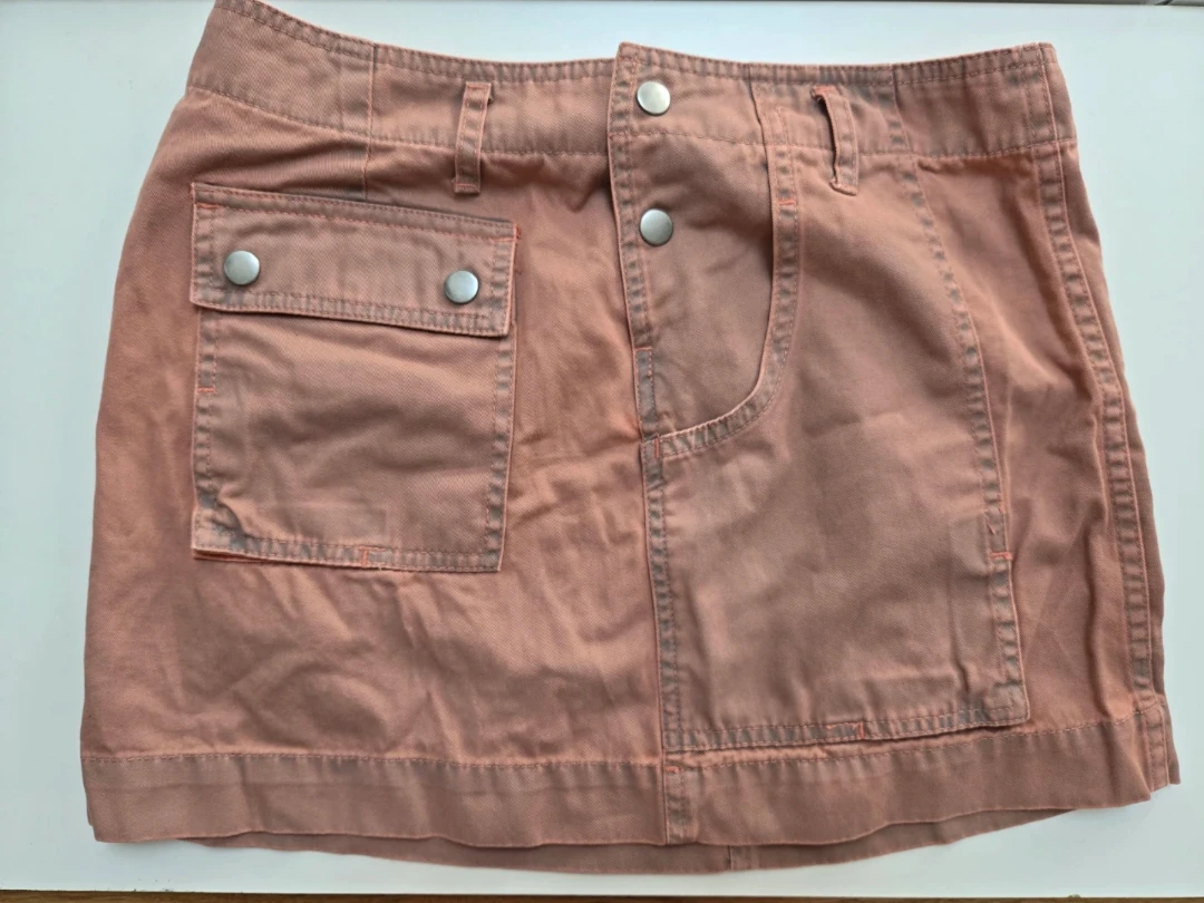 French Connection Pink Utility Mini Skirt Size 6