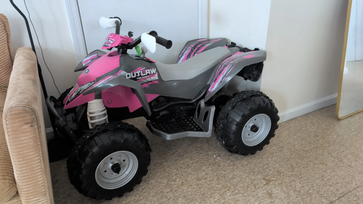 Pink "Outlaw" Ride-On ATV