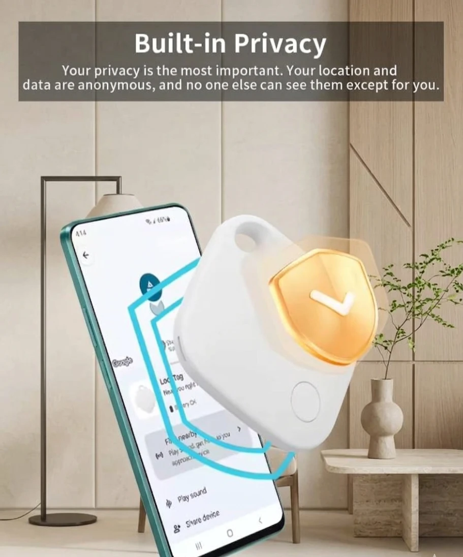 White Smart Tag Tracker for Android - photo 5