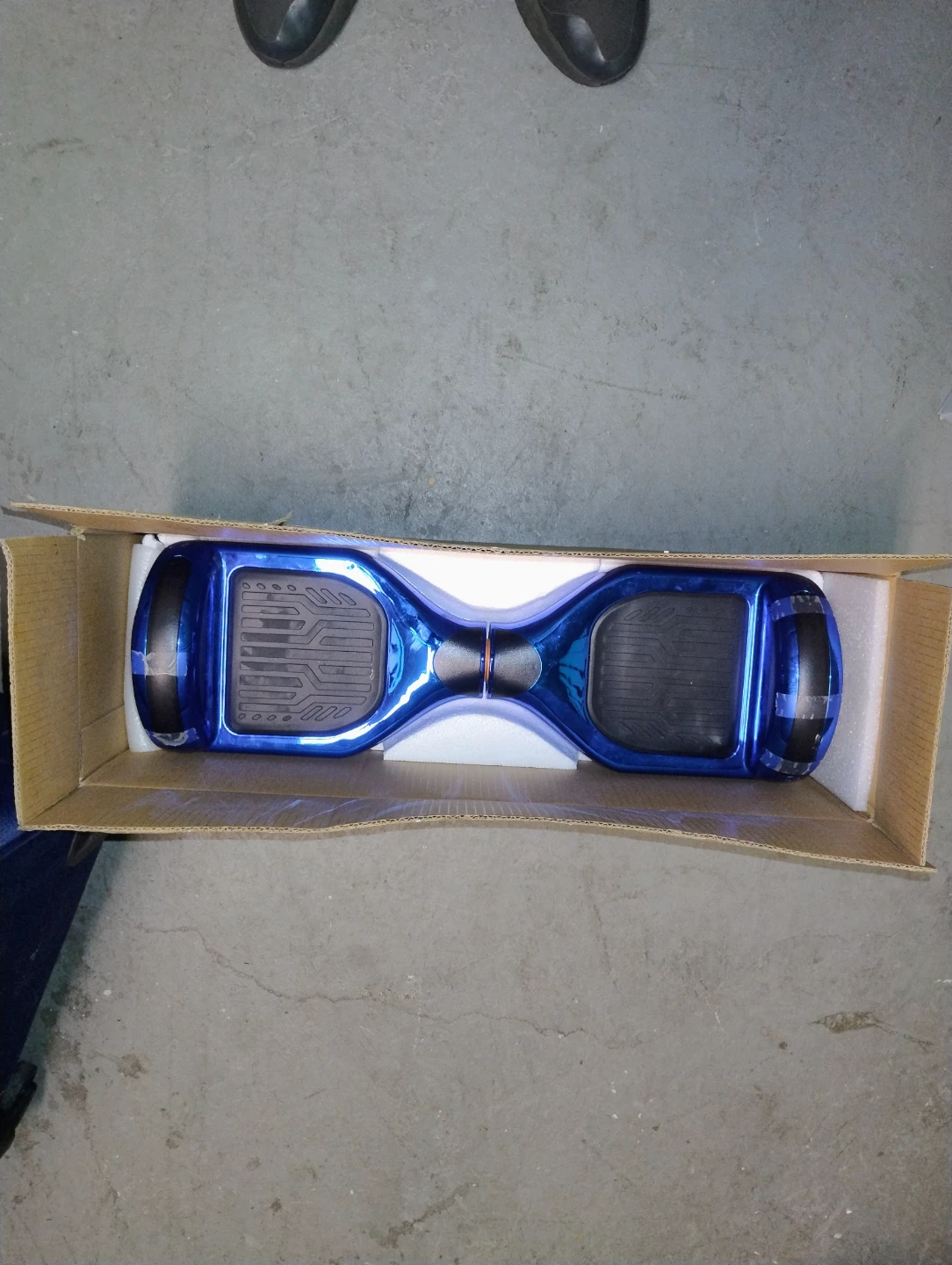 Blue Hoverboard Self-Balancing Scooter - photo 2