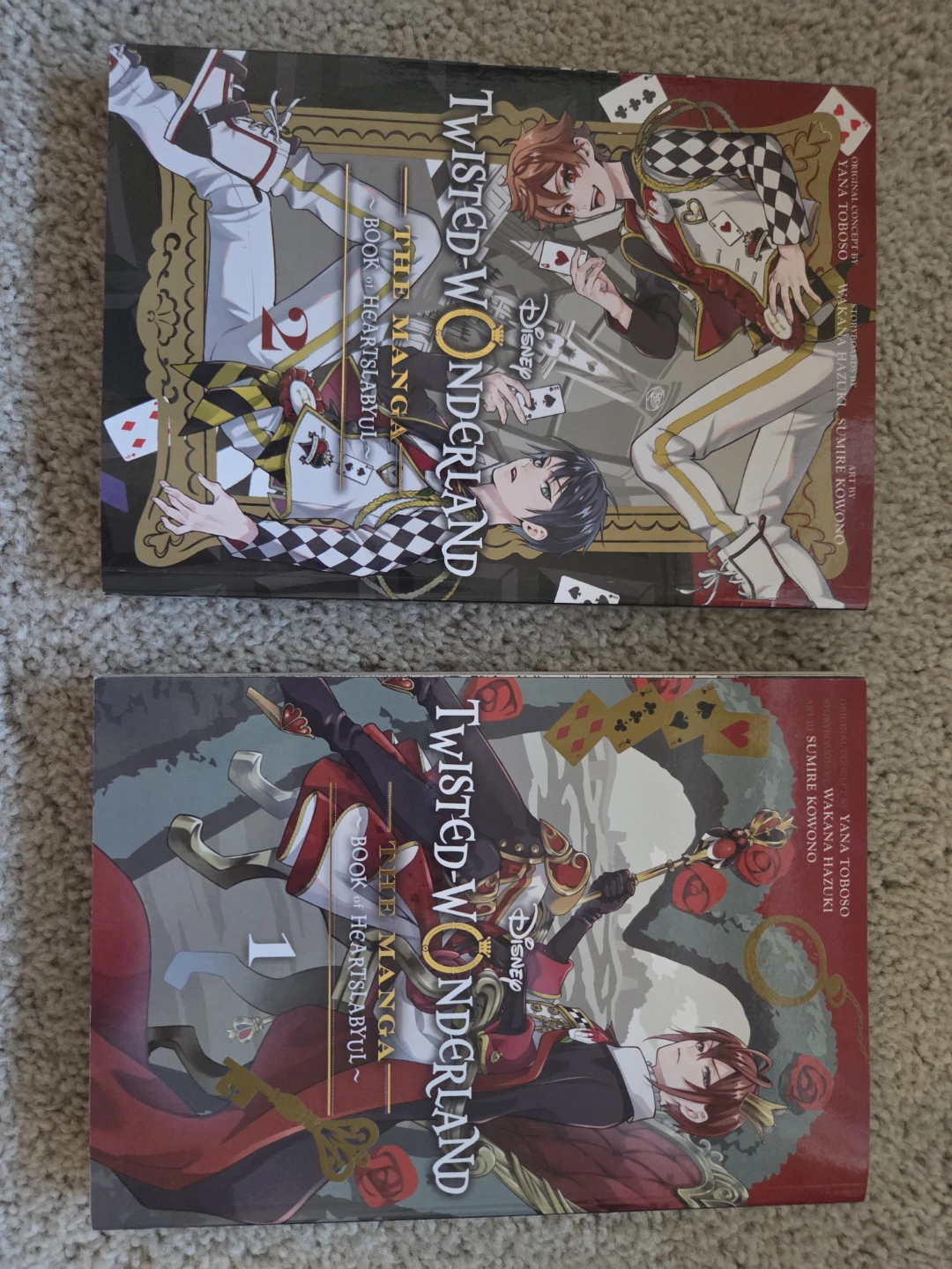 Twisted-Wonderland The Manga Book of Heartslabyul Vol 1 & 2
