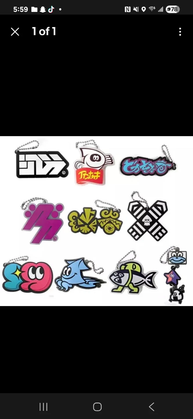 Splatoon Keychain & Charms - photo 2