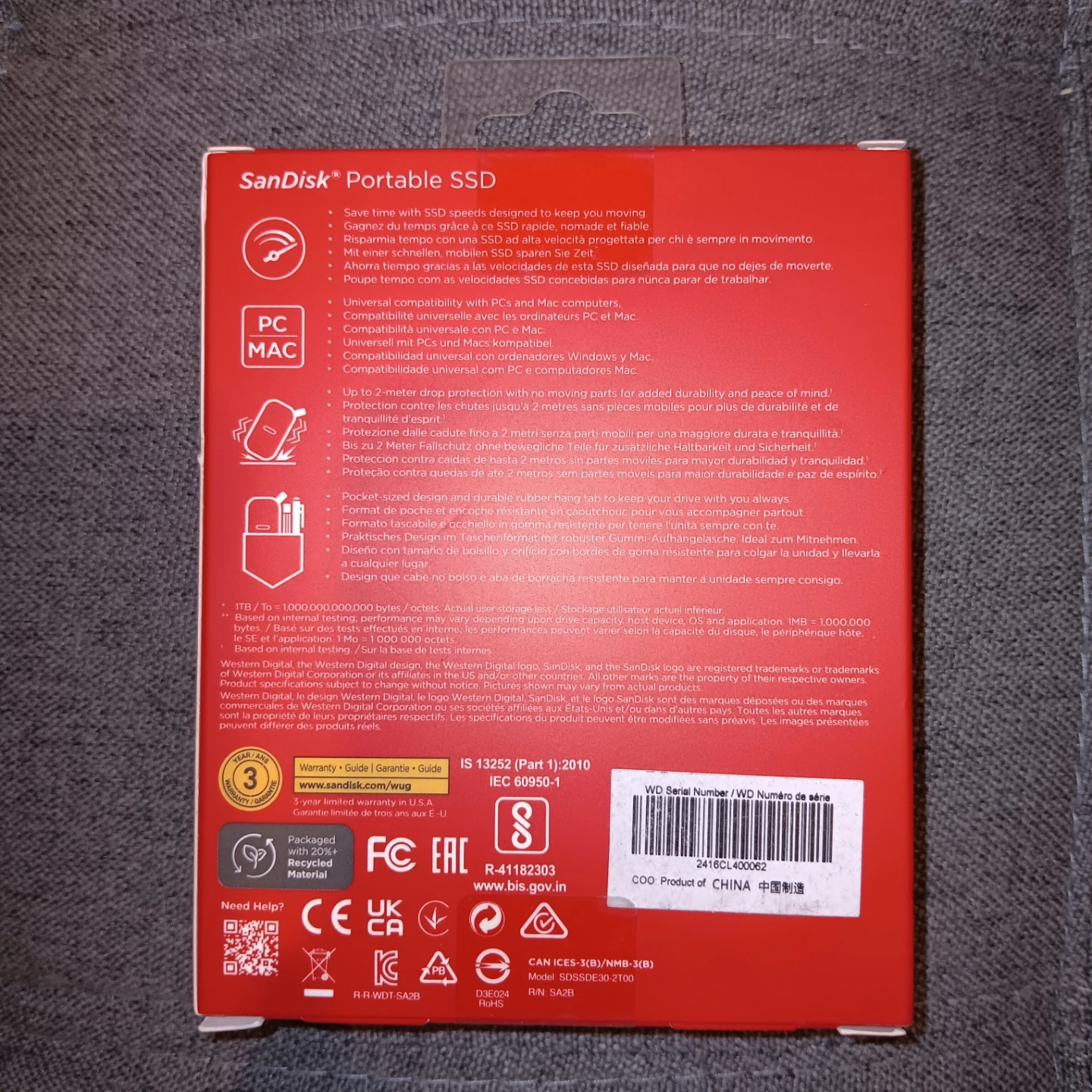 SanDisk Portable SSD 2TB - photo 2
