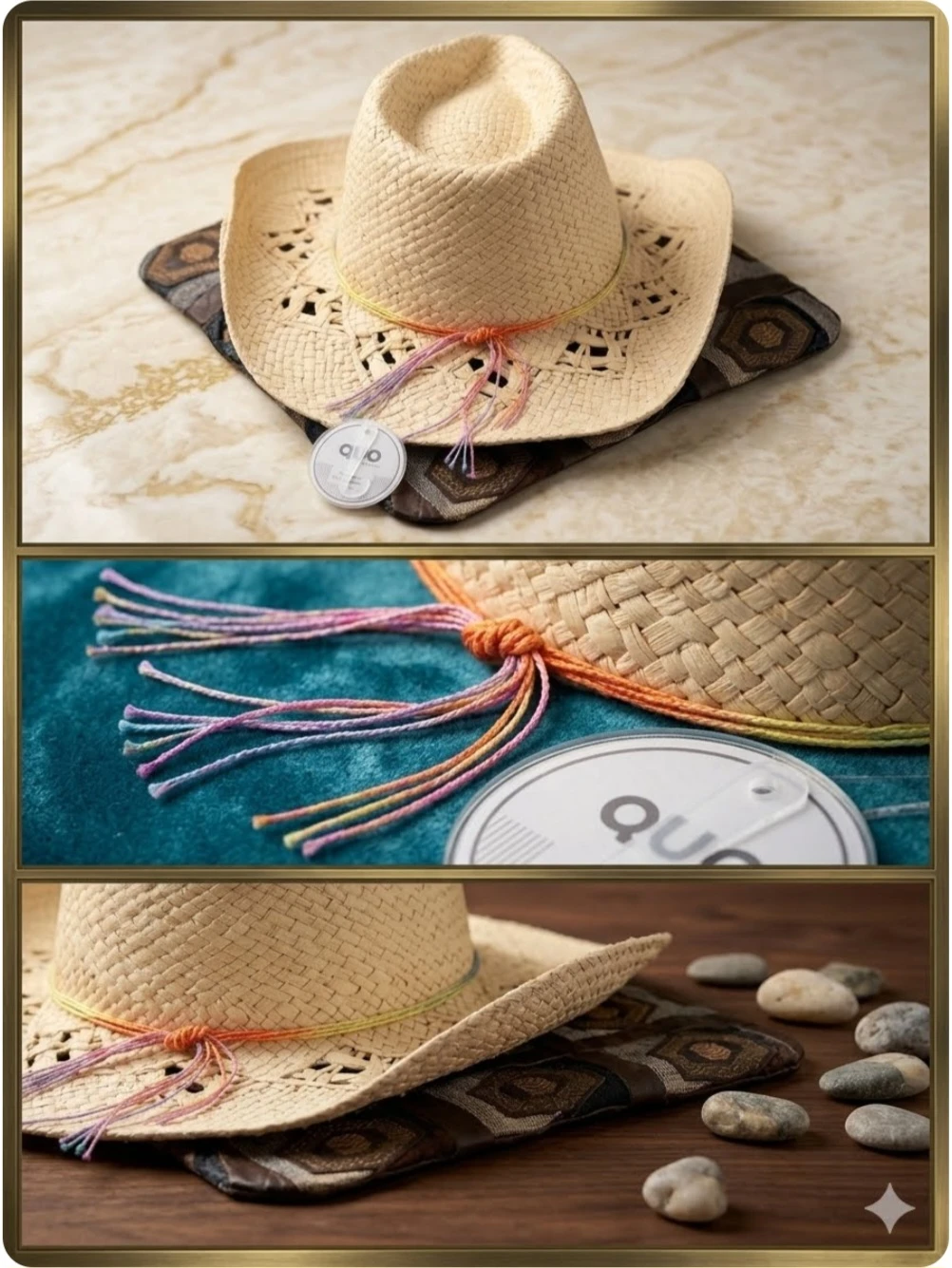 2 New QUO Cowboy Hats - photo 2