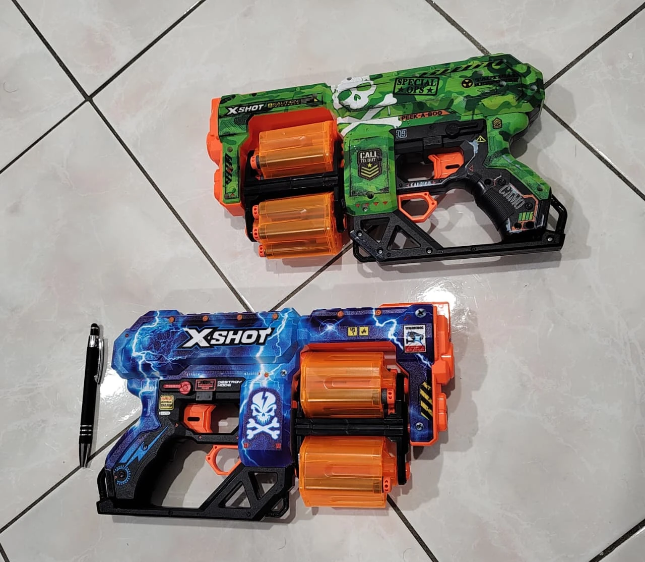 X-Shot Blaster Toy Guns (2-Pack)