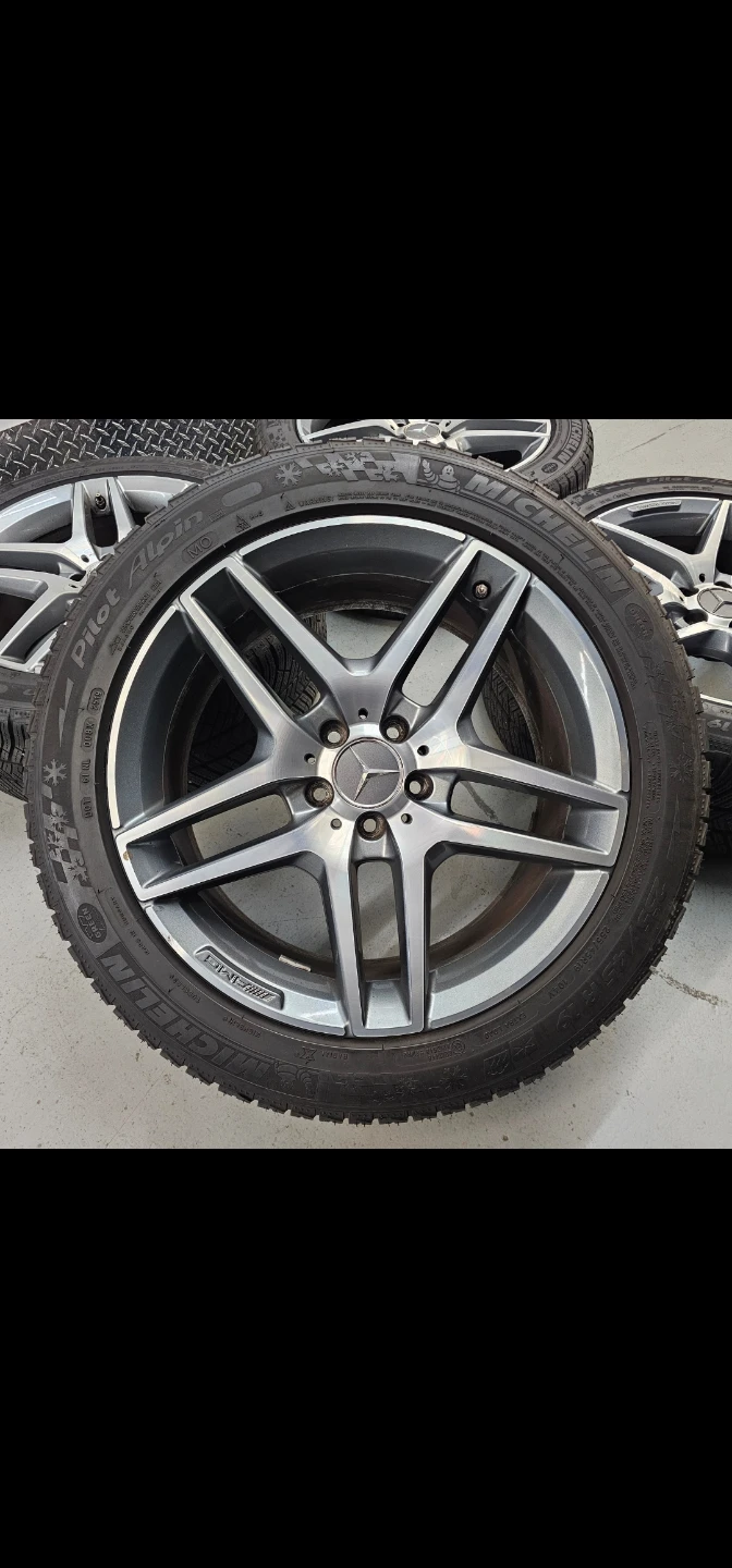 MERCEDES BENZ S-CLASS (AMG) WINTER TIRES ON O.E.M RIMS - photo 4