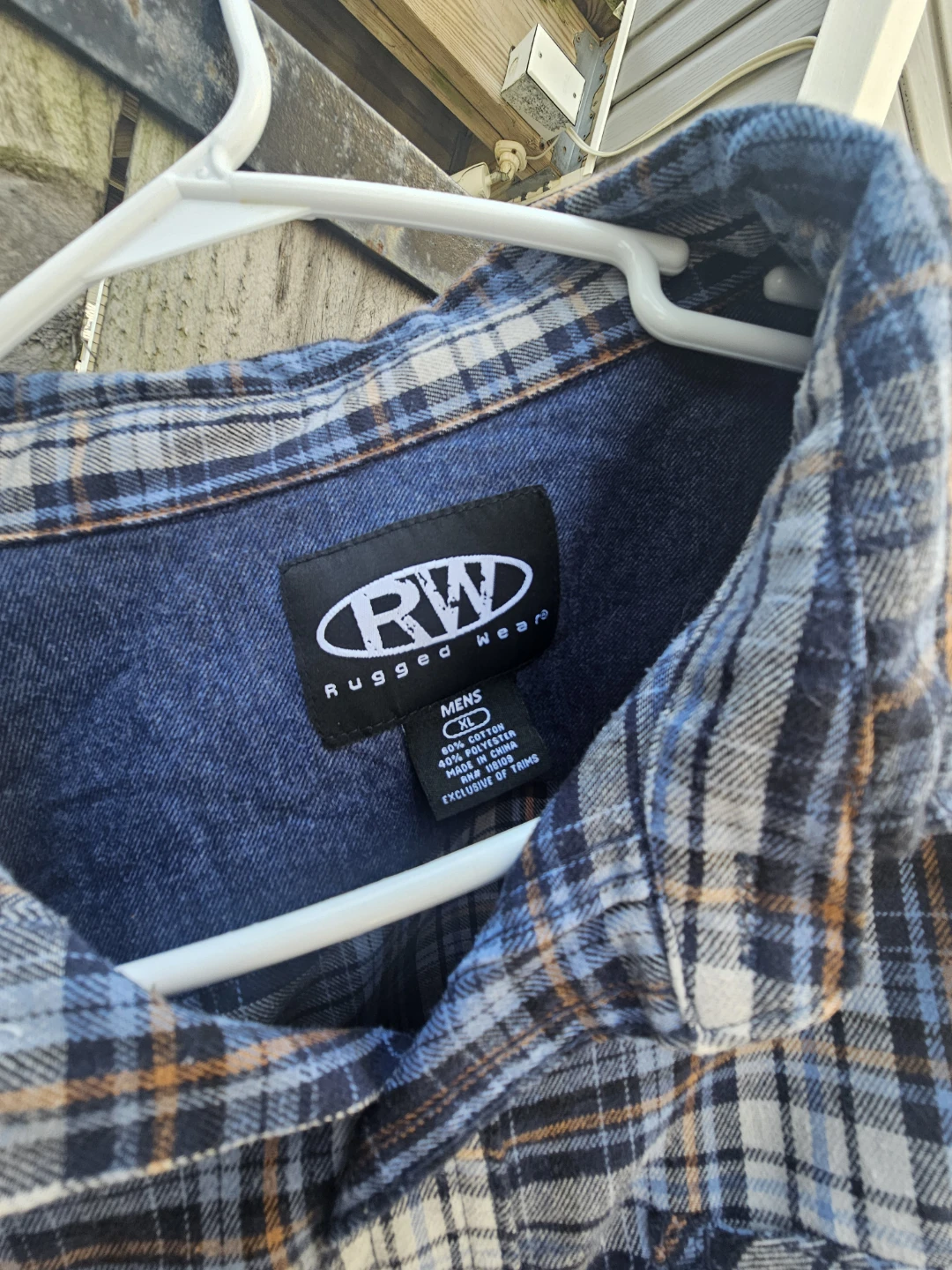 RW Rugged Wear Men's Flannel Shirt - photo 2