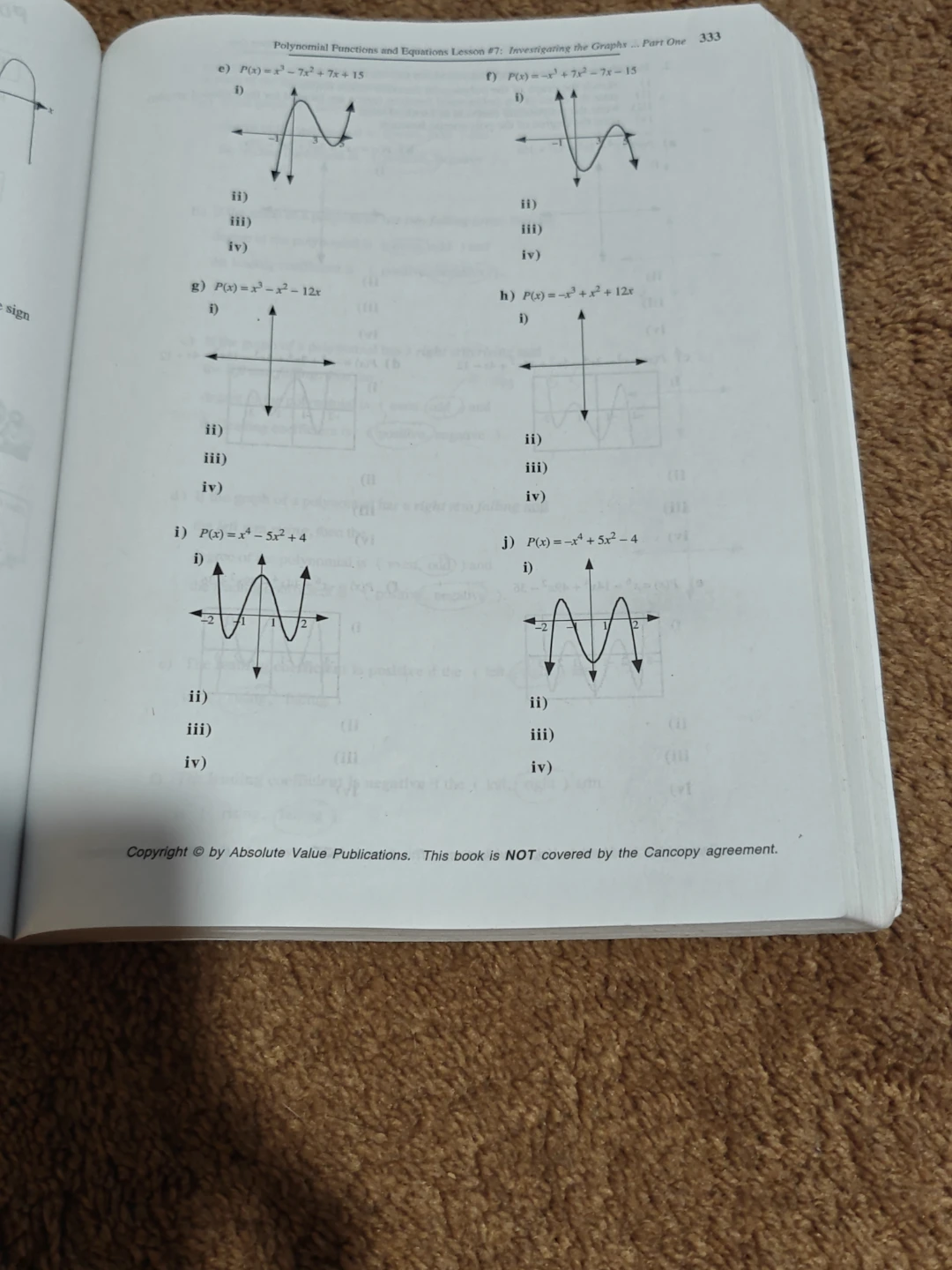 Math 12 Pre-Calculus Book (Used) - photo 2