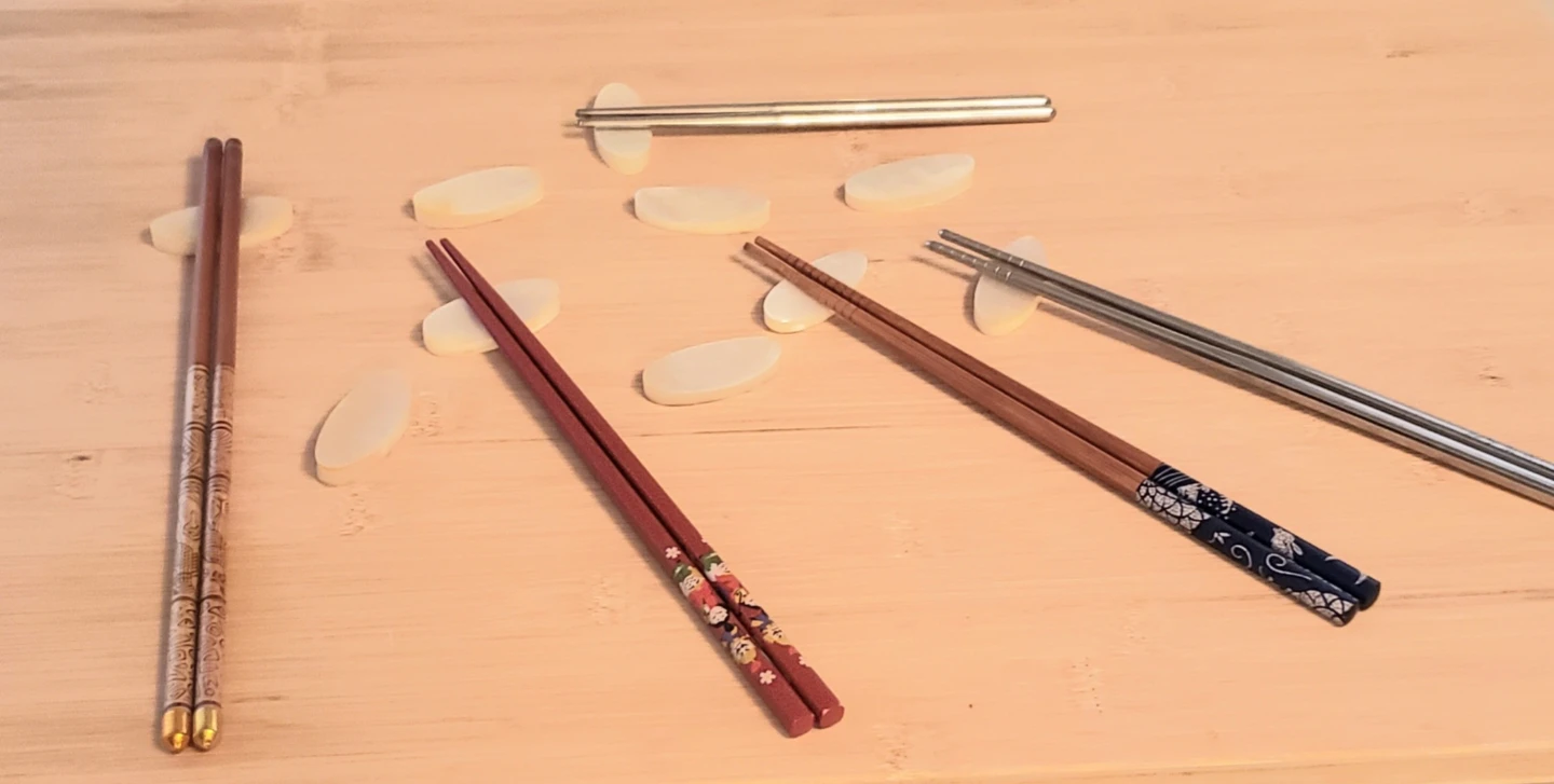 $3 for All New Mother of Pearl Chopstick/Utensils Rests - photo 2