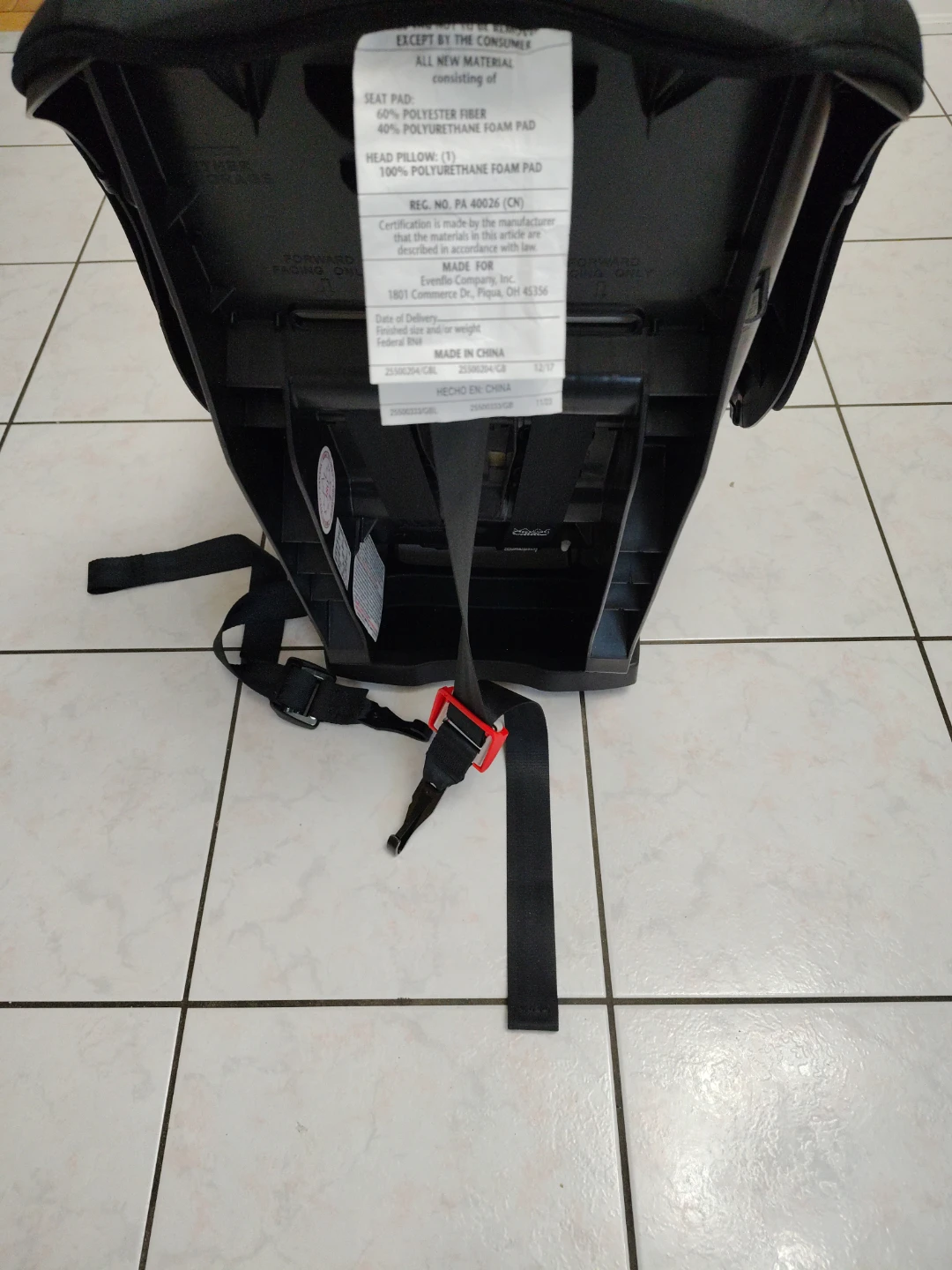 Evenflo Tribute Jupiter Car Seat - photo 2