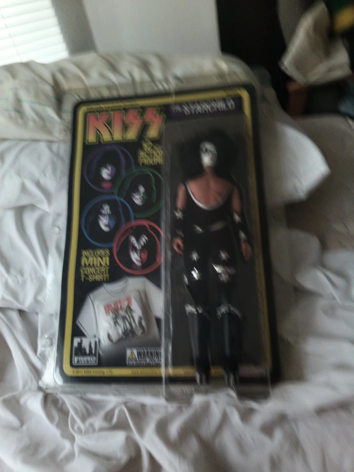 KISS The Starchild Action Figure with Mini Concert T-Shirt