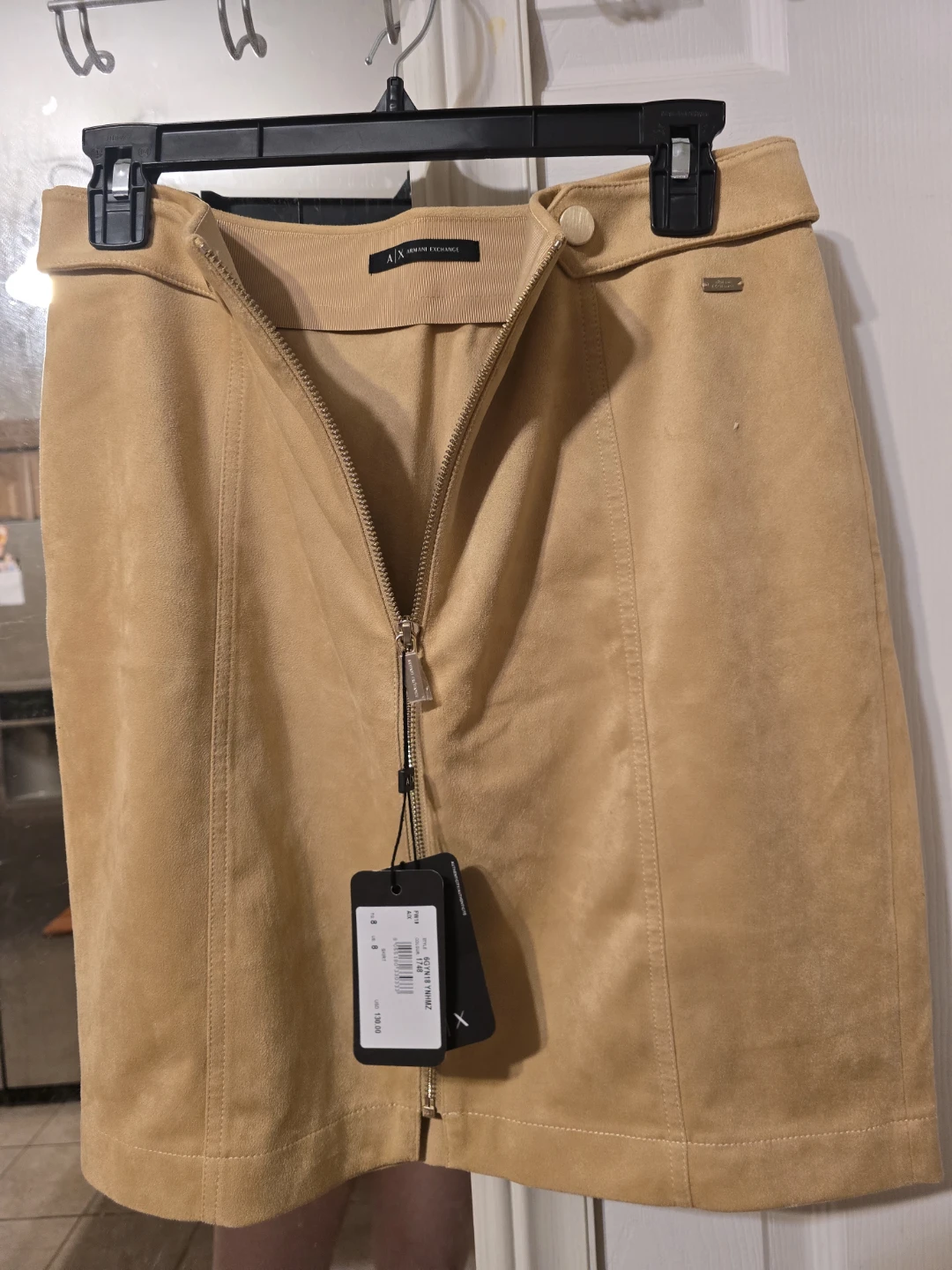 A|X Armani Exchange Suede Skirt - Size 8 - photo 4