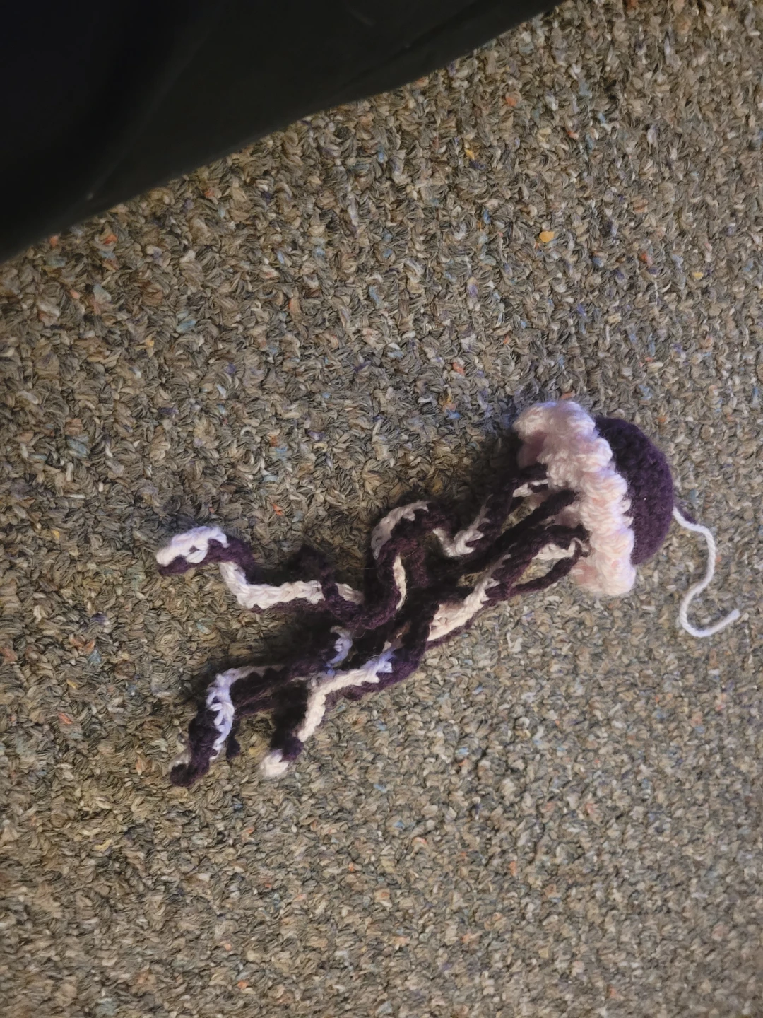 Handmade Crochet Jellyfish Charm - photo 2