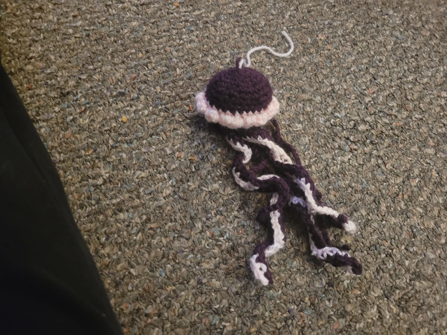 Handmade Crochet Jellyfish Charm - photo 3