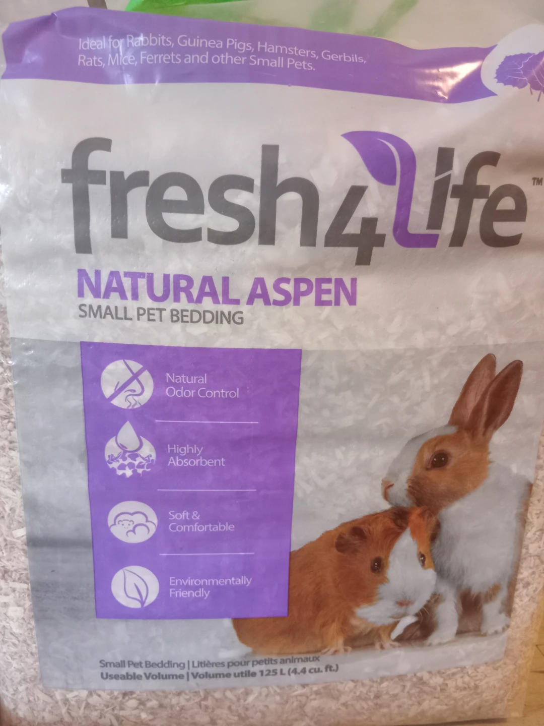 Fresh 4 Life Natural Aspen Small Pet Bedding