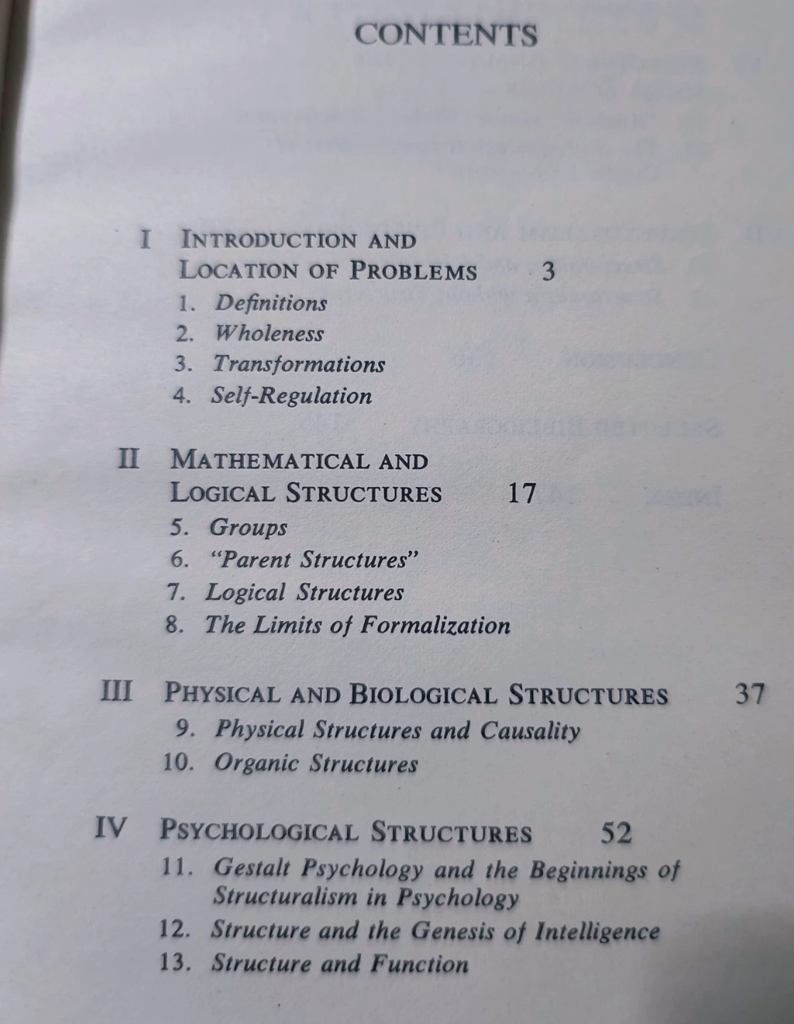 Structuralism by Jean Piaget Book, 1970, like new condition - photo 4