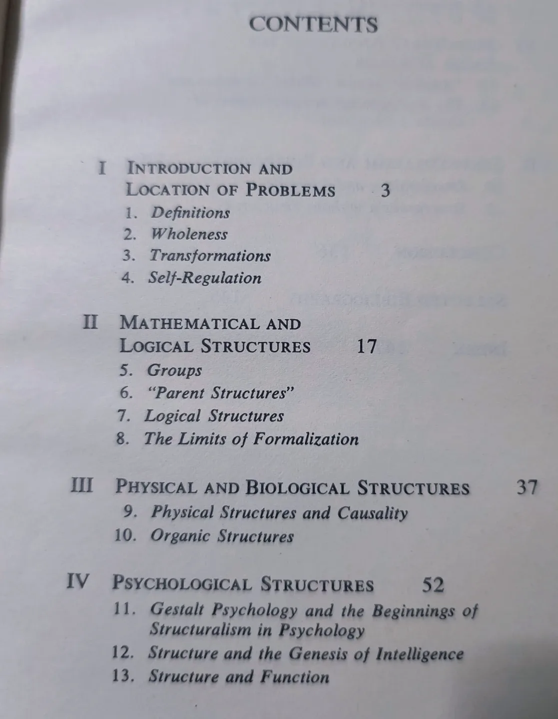 Structuralism by Jean Piaget Book, 1970, like new condition - photo 4