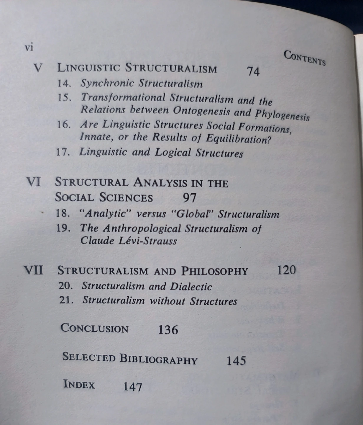 Structuralism by Jean Piaget Book, 1970, like new condition - photo 5