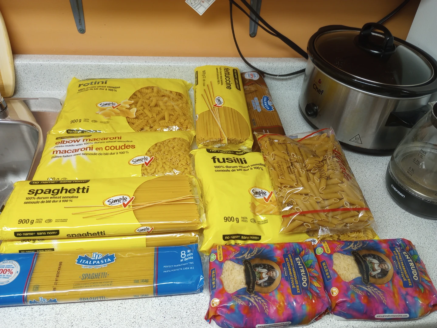 13 Packages of Pasta