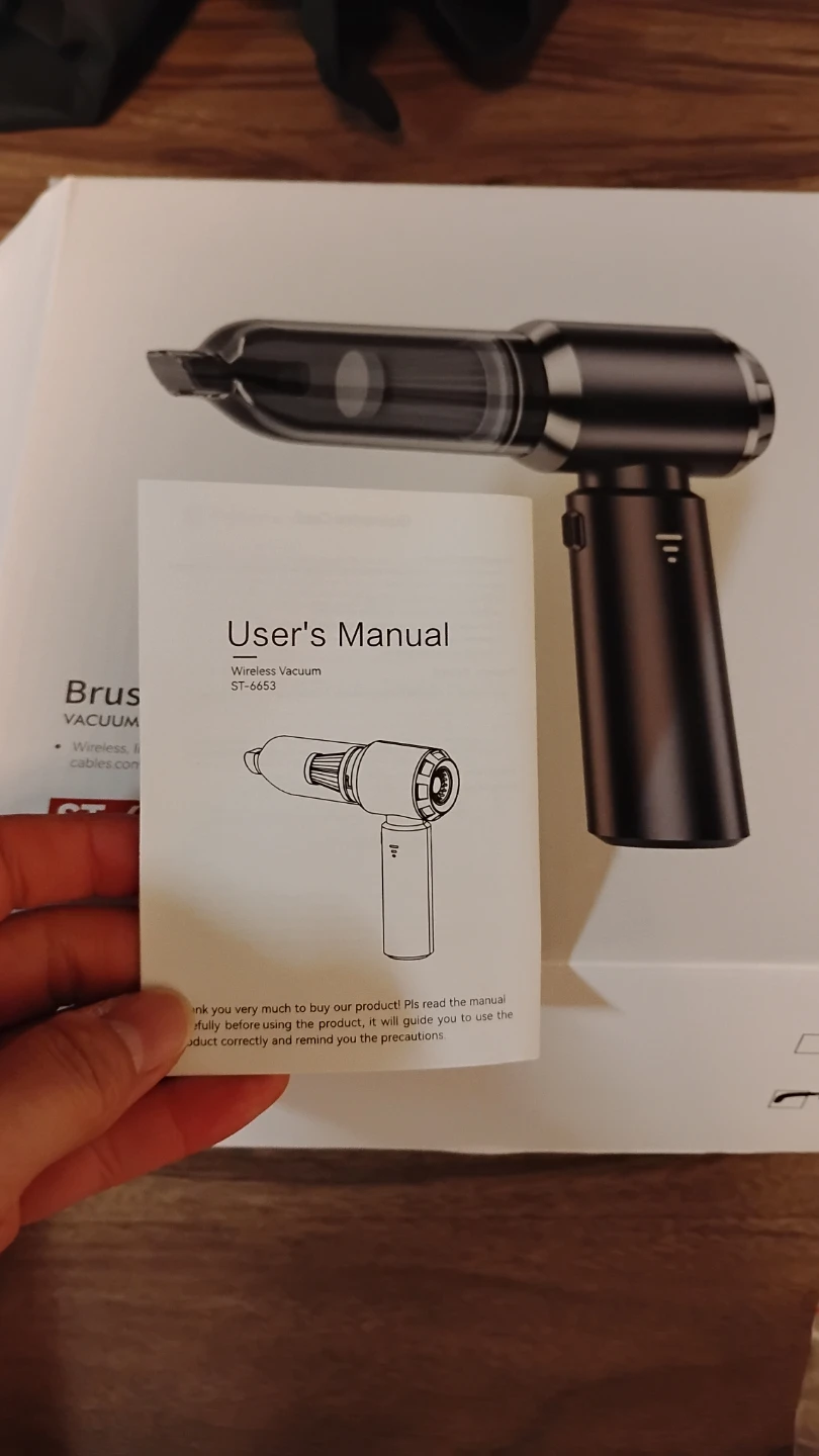 Handheld Wireless Vacuum Cleaner (ST‑6653 / ST‑665Pro) - photo 4