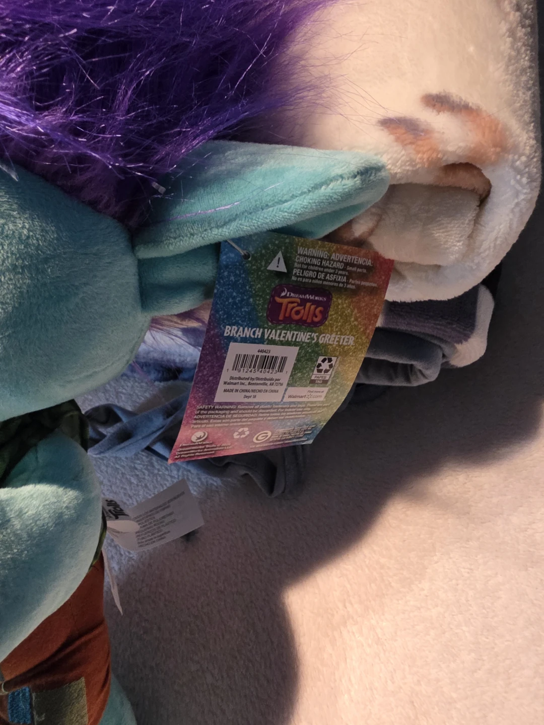 Trolls Branch Valentine's Greeter Plush Toy - photo 3