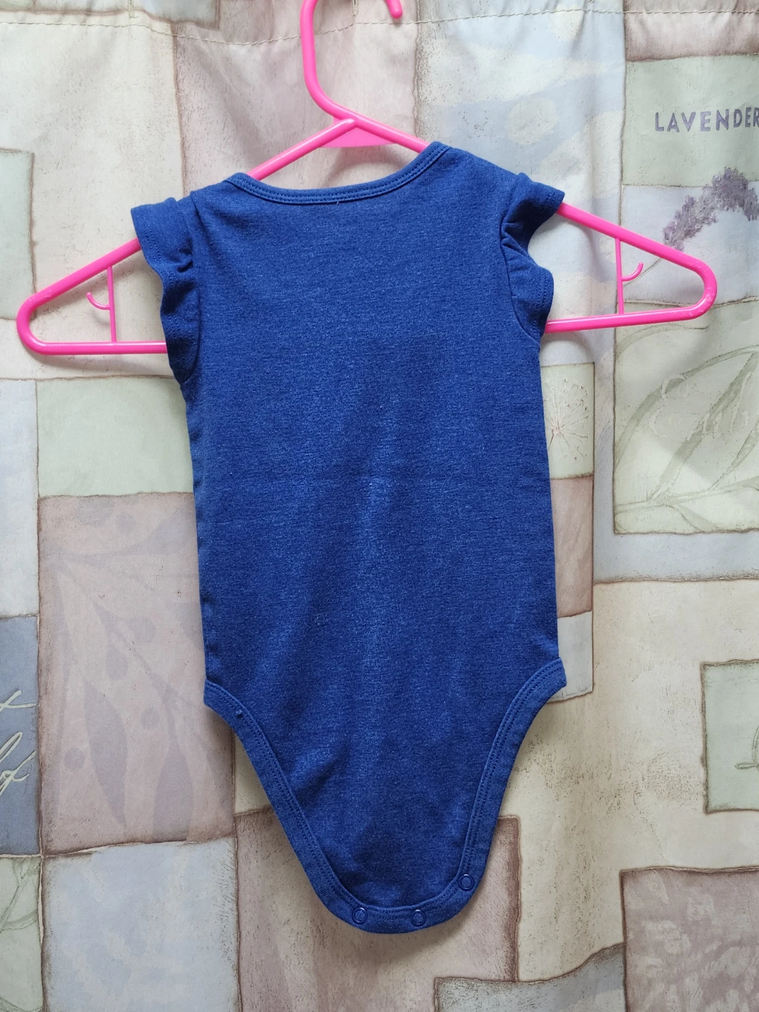Carter's Cutest Little Sister Blue Bodysuit 12m - photo 2