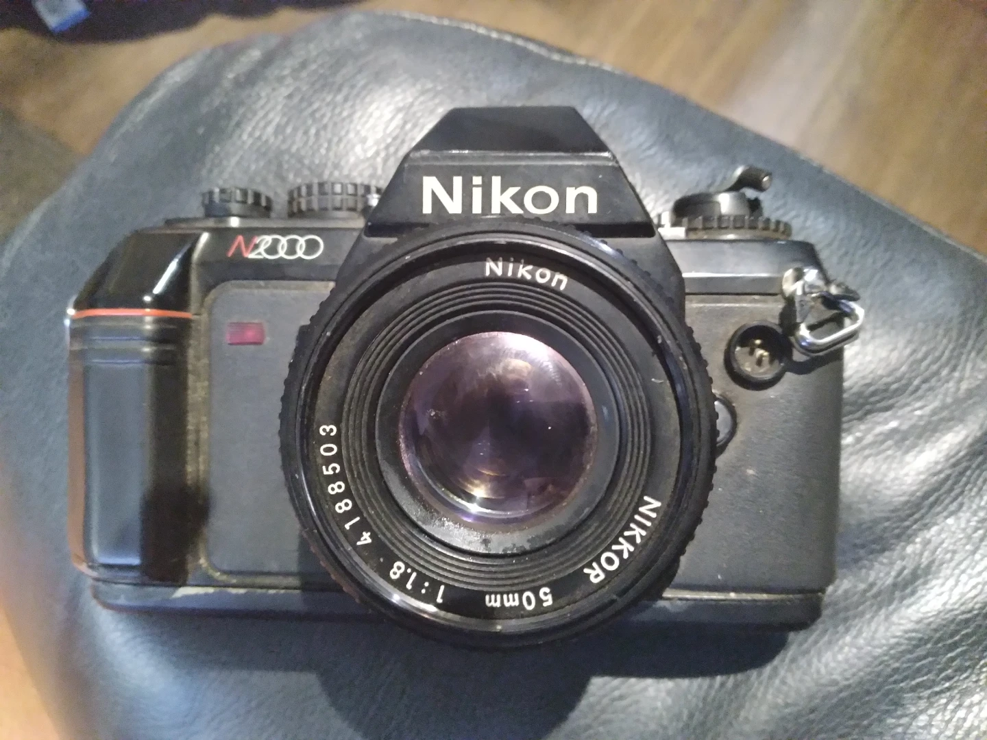 Nikon N2000 35mm SLR Film Camera with Nikkor 50mm f/1.8 Lens