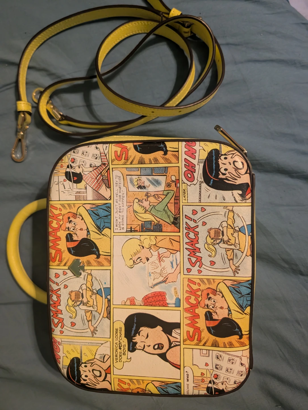 Kate Spade Archie Comic Print Mini Top Handle Bag - photo 3