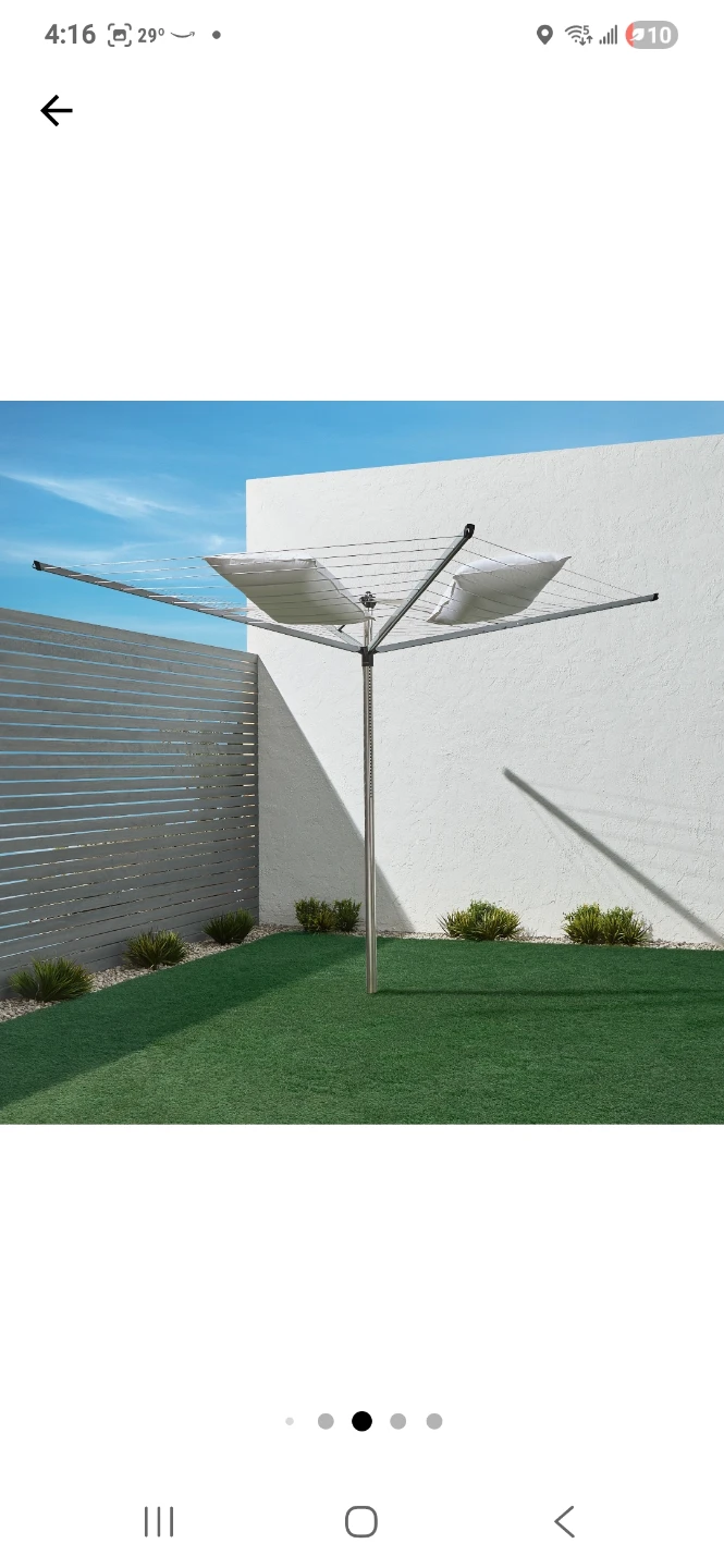 Heavy Duty Umbrella Style clothes drying rack - photo 4