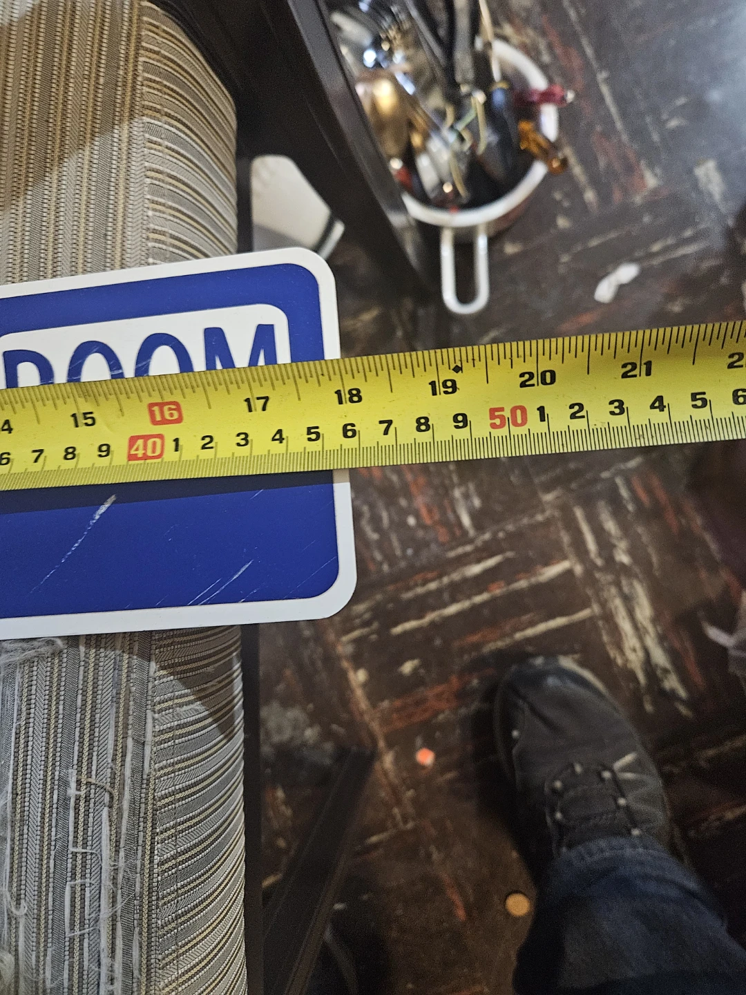 Marcellus Room Football Sign - photo 5