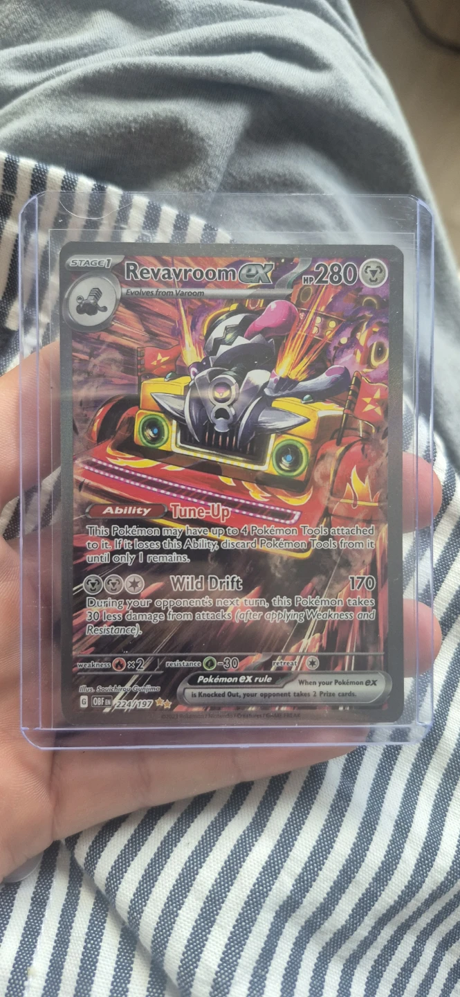 Revavroom EX Pokémon Card