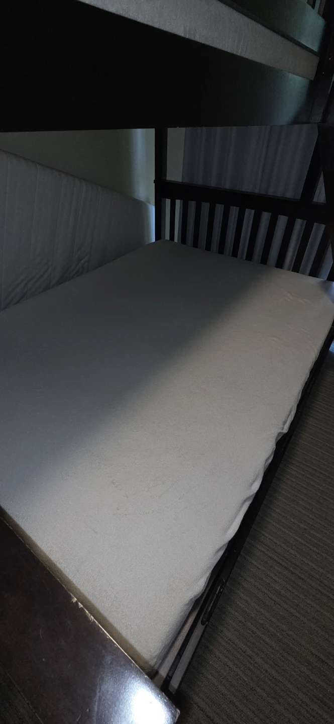 Dark Brown Triple Bunk Bed with Trundle - photo 4