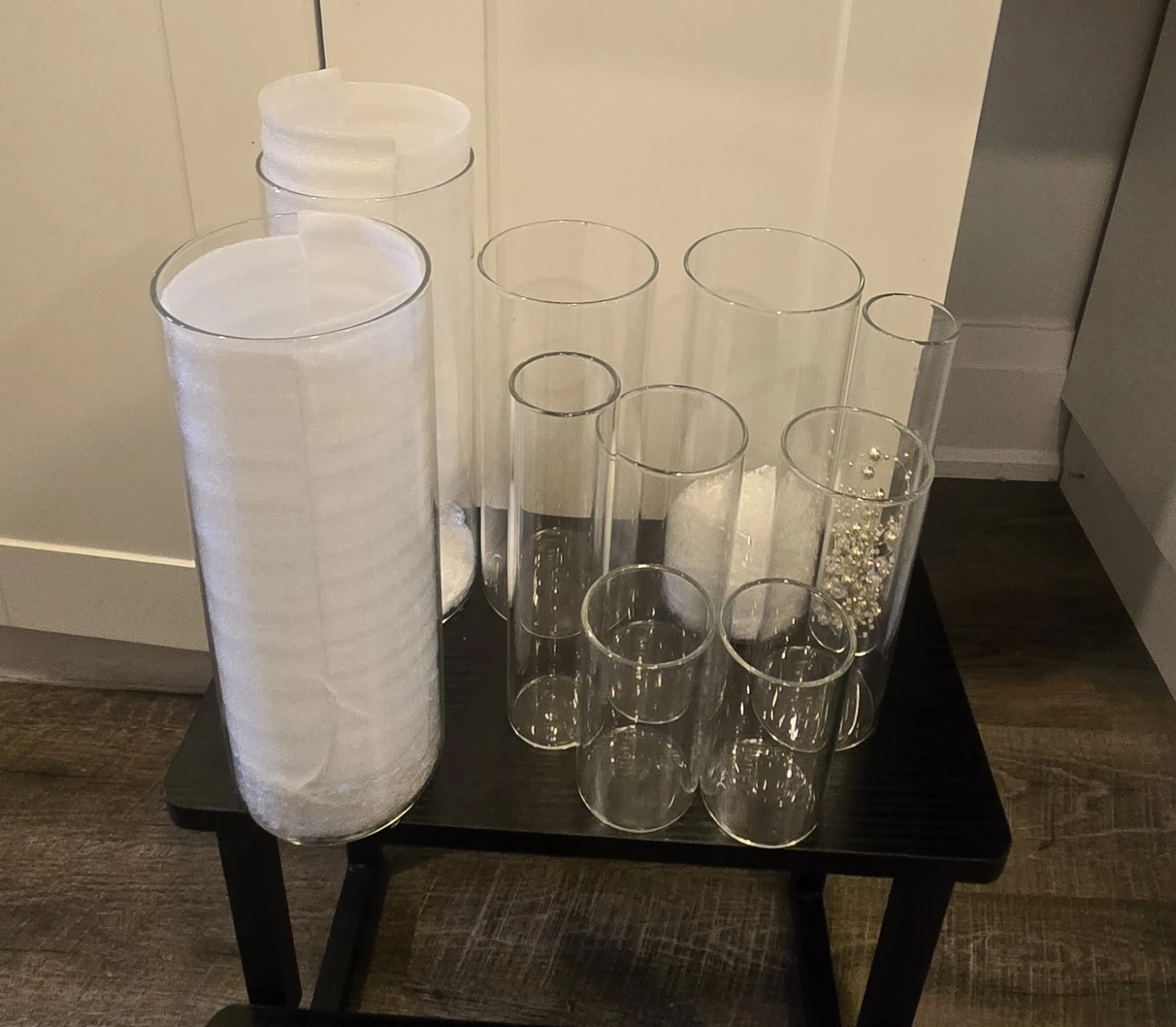 Set of 8 Glass Cylinders - photo 2