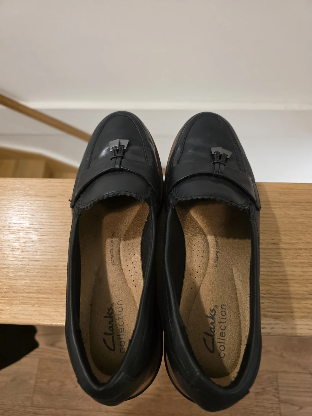 Clarks Collection Black Leather Loafers - photo 3