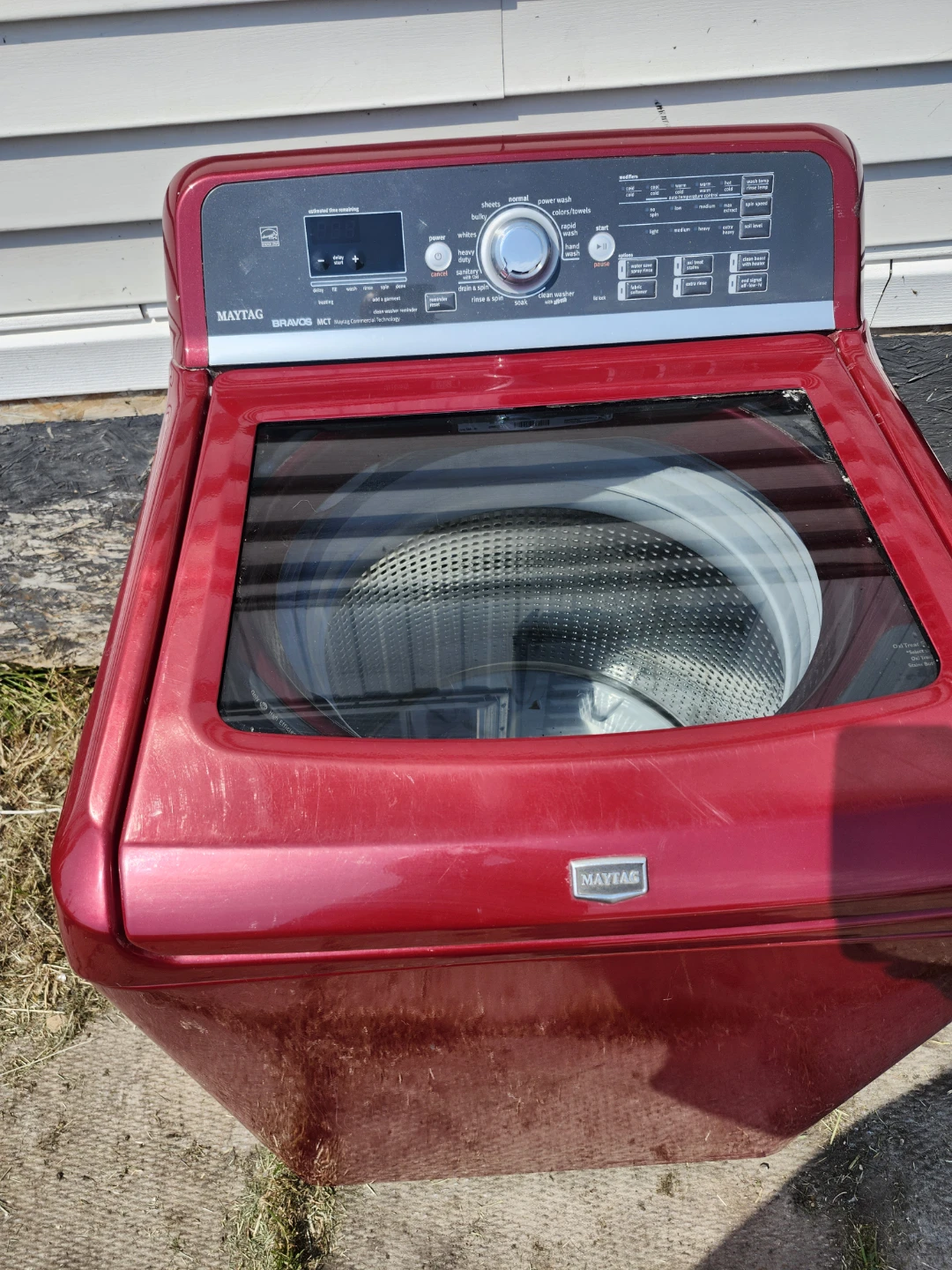Maytag Bravos XL Washing Machine - Red - photo 2