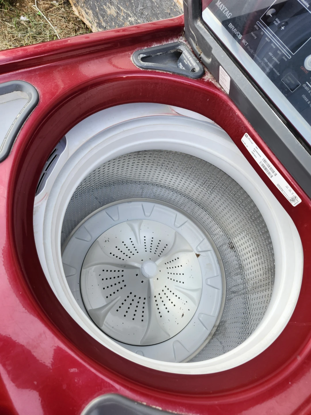 Maytag Bravos XL Washing Machine - Red - photo 3