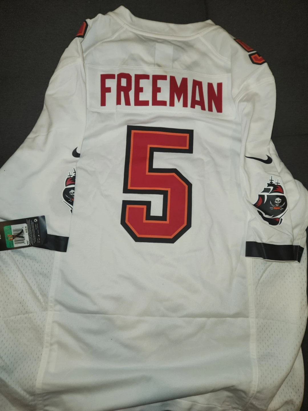 Josh Freeman On Field Tampa Bay Buccaneers men's XL Jersey - photo 5