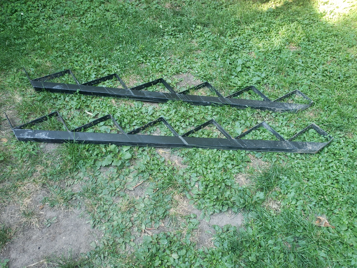 2 pcs Steel Stair Step Riser - 6  Step - photo 2