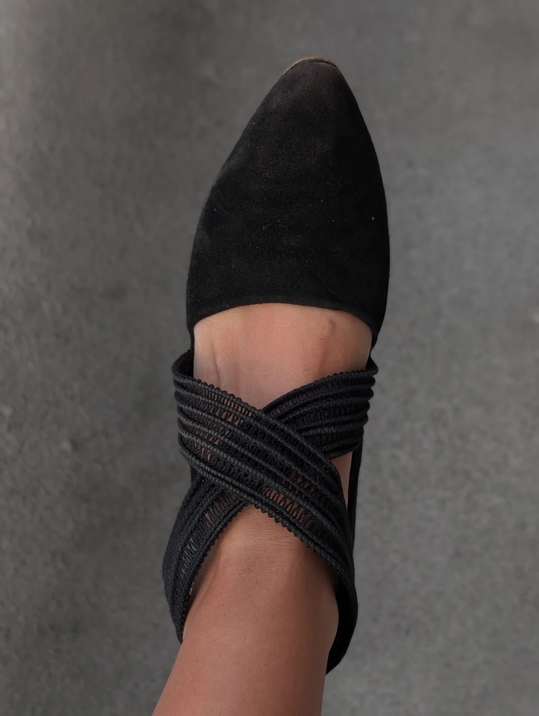 Stuart Weitzman for Brockton Black Suede Heels - photo 2
