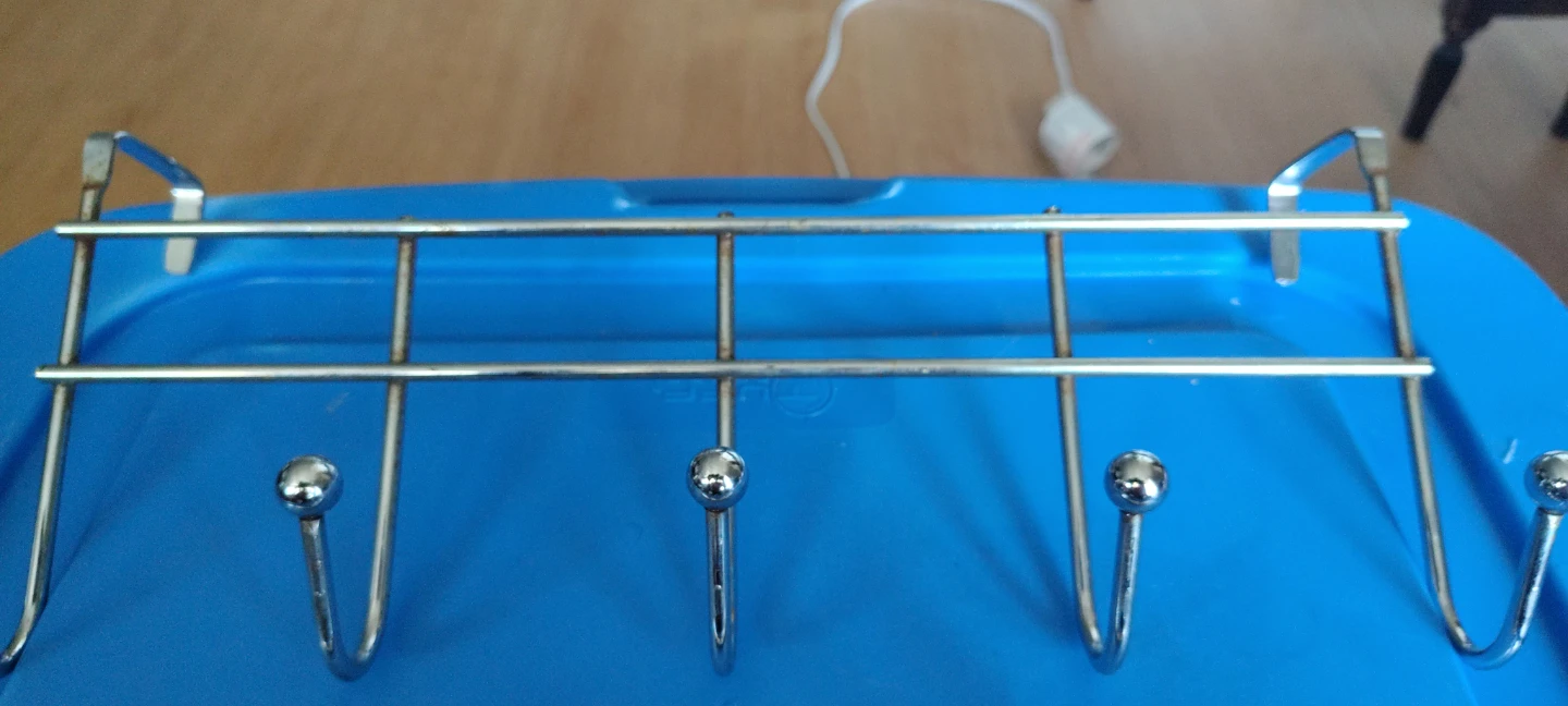 1 Over-the-Door Hook Rack used and Multi hook never used - photo 3
