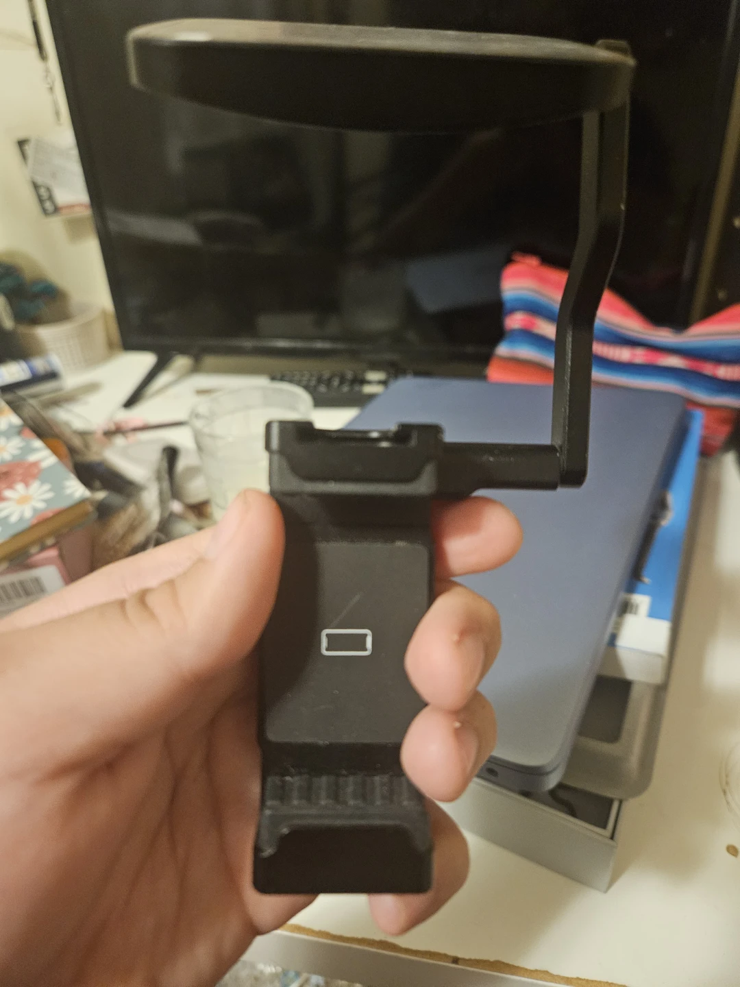 Tripod attachable mirror so you can see yourself while recording - photo 3