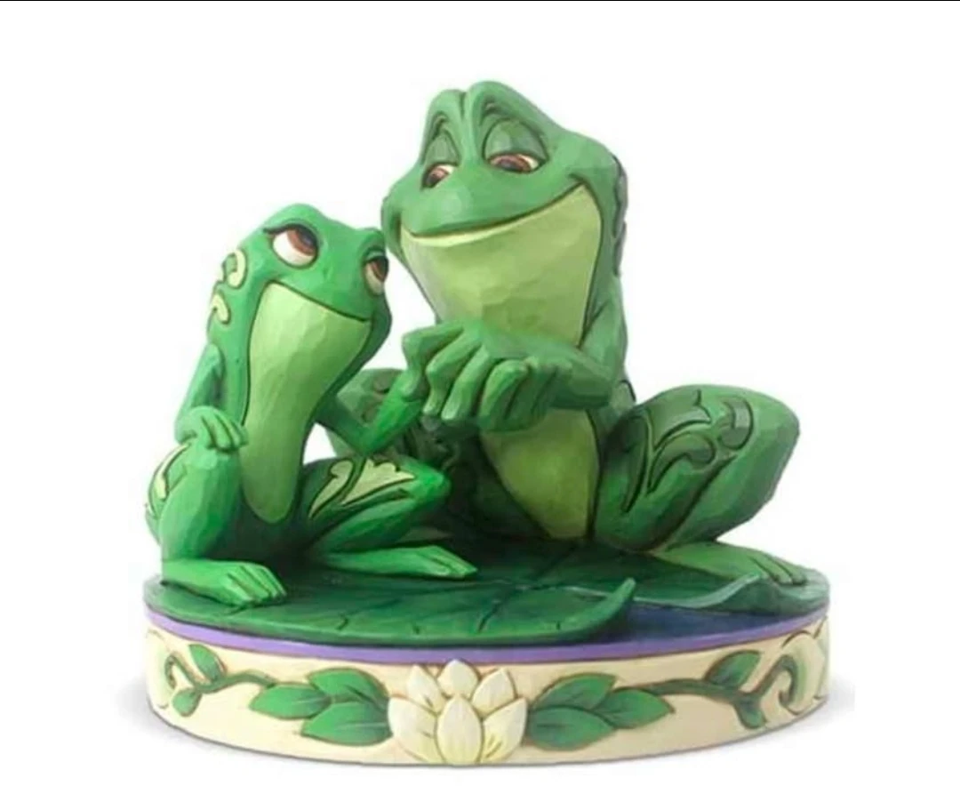 Disney Jim Shore Tiana and Naveen Frog Figurine