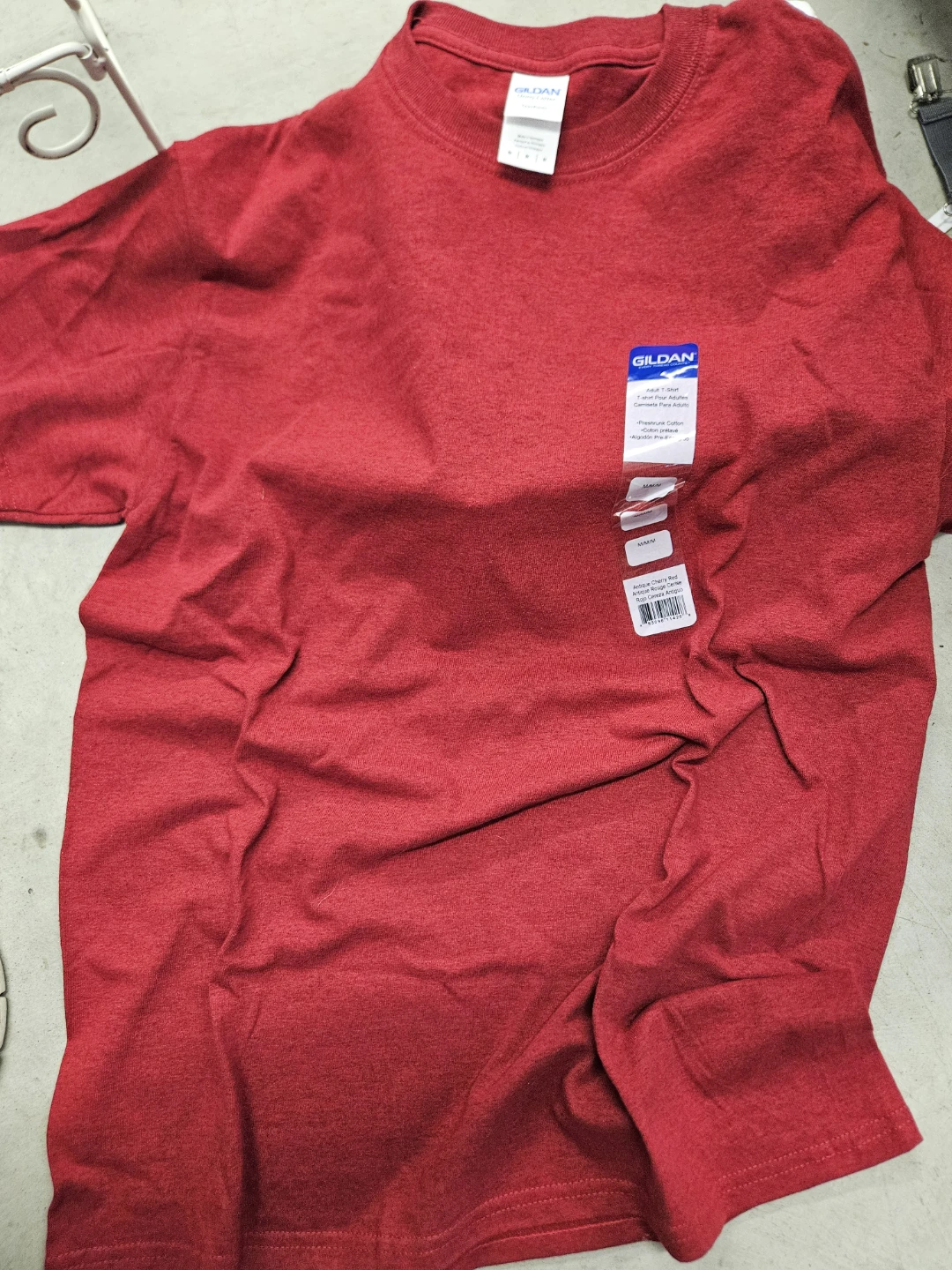 Gildan Heavy Cotton T-Shirt Adult Medium Red
