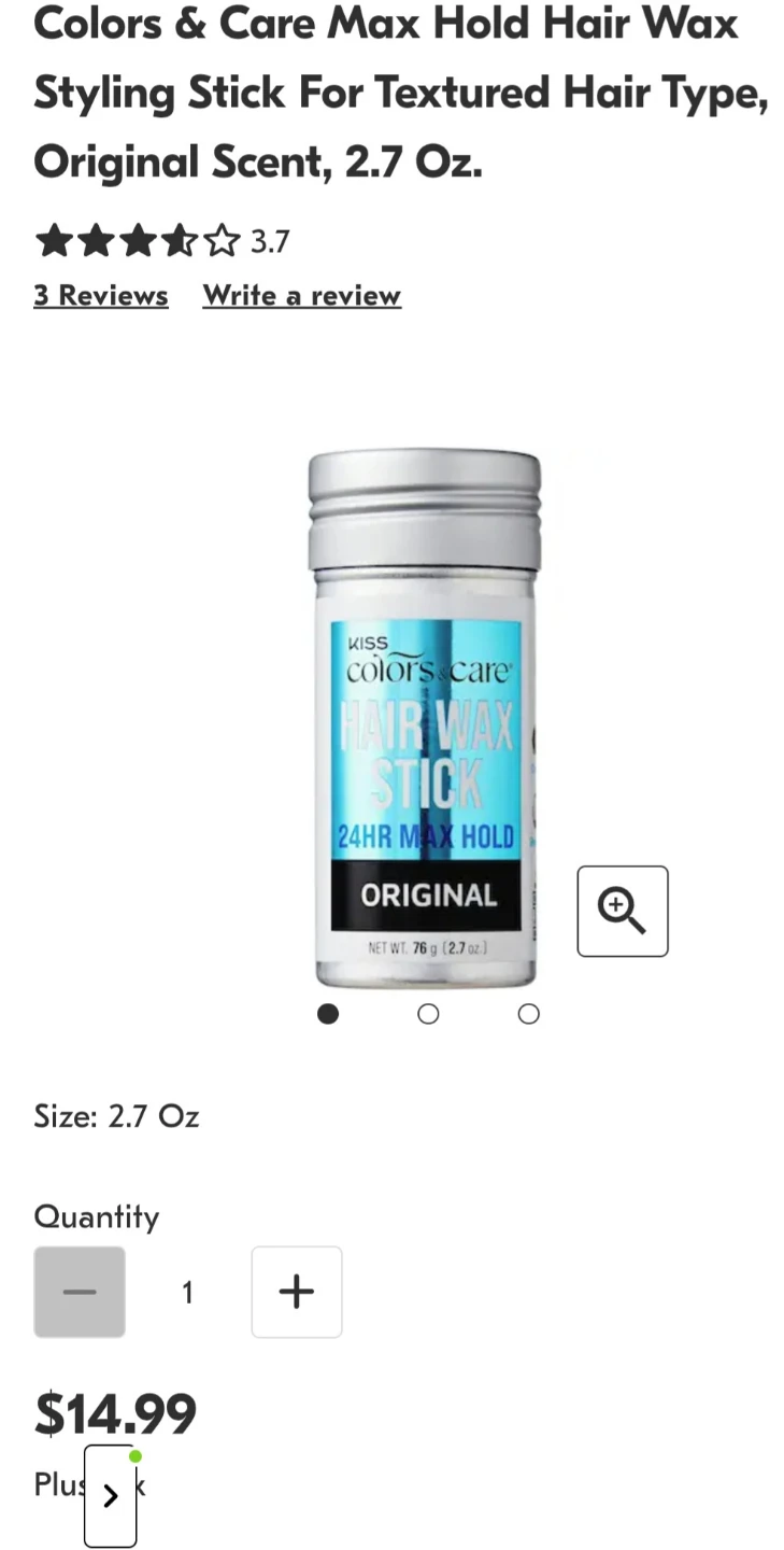 Brand New Hair Wax Styling Stick